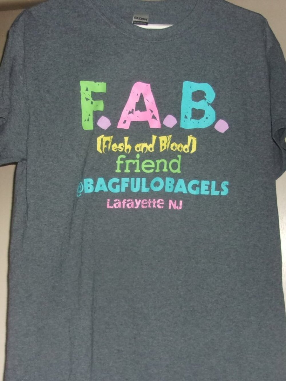 Gildan New F.A.B. Bagful Of Bagels T-Shirt